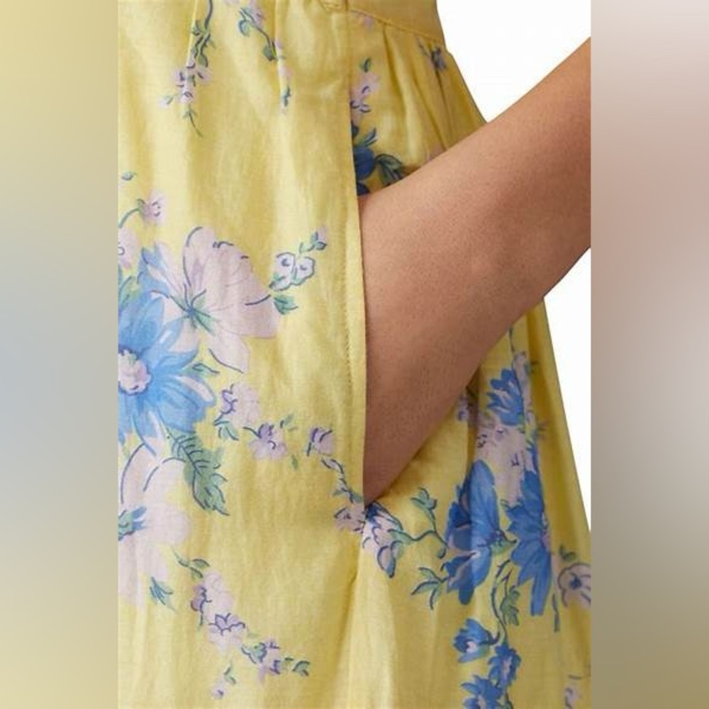 NWT Love Shack Fancy Emory Dress Sunshine Garden - Picture 5 of 9